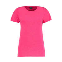 Kustom Kit Női rövid ujjú felső Kustom Kit Women&#039;s Fashion Fit Superwash 60? Tee XS, Rózsaszín Marl