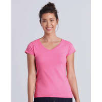 Gildan Női póló Csapott ujjú Gildan Ladies Softstyle V-Neck T-Shirt