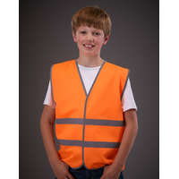 Yoko Gyerek ujjatlan Biztonsági mellény Yoko Kids Fluo Reflective Border Waistcoat 10-12 (L), Királykék