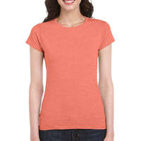 Gildan Női póló Csapott ujjú Gildan Softstyle Ladies&#039; T-Shirt - XL, Heather narancssárga