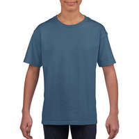 Gildan Gyerek póló Rövid ujjú Gildan Softstyle Youth T-Shirt - XS (104/110), Indigókék
