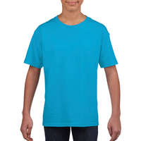 Gildan Gyerek póló Rövid ujjú Gildan Softstyle Youth T-Shirt - XS (104/110), Zafírkék