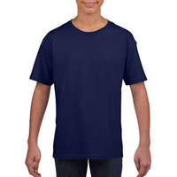 Gildan Gyerek póló Rövid ujjú Gildan Softstyle Youth T-Shirt - S (110/116), Kobalt