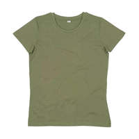 Mantis Női rövid ujjú organikus póló Mantis Women&#039;s Essential Organic T S, Világos oliva zöld