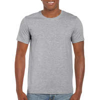 Gildan Férfi póló Rövid ujjú Gildan Softstyle Ring Spun T-Shirt - M, Sportszürke