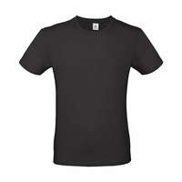 B and C Csomag akciós póló (minimum 5 db) Férfi rövid ujjú póló B&C #E150 T-Shirt -5XL, Fekete