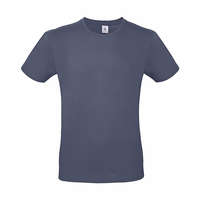 B and C Csomag akciós póló (minimum 5 db) Férfi rövid ujjú póló B&C #E150 T-Shirt -XS, Farmer kék (Denim)