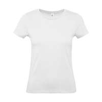 B and C Csomag akciós póló (minimum 3 db) Női rövid ujjú póló B&C #E150 /women T-Shirt -XS, Fehér