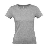 B and C Csomag akciós póló (minimum 5 db) Női rövid ujjú póló B&C #E150 /women T-Shirt -XS, Sportszürke