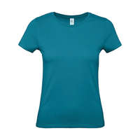 B and C Női rövid ujjú póló B&C #E150 /women T-Shirt -XS, Díva kék
