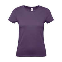 B and C Csomag akciós póló (minimum 5 db) Női rövid ujjú póló B&C #E150 /women T-Shirt -S, Sugárzó lila