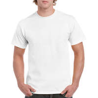 Gildan Férfi póló Rövid ujjú Gildan Heavy Cotton Adult T-Shirt - S, Fehér