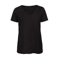 B and C Női rövid ujjú organikus felső B and C Organic Inspire V /women T-Shirt 2XL, Fekete