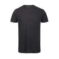 B and C Férfi rövid ujjú organikus felső B and C Organic Inspire Slub /men T-shirt S, Chic Anthracite