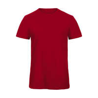 B and C Férfi rövid ujjú organikus felső B and C Organic Inspire Slub /men T-shirt XL, Chic Piros