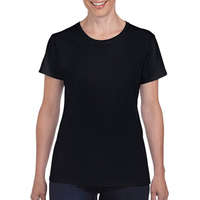 Gildan Női póló Rövid ujjú Gildan Ladies&#039; Heavy Cotton? T-Shirt - M, Fekete