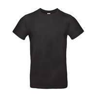 B and C Csomag akciós póló (minimum 3 db) Férfi rövid ujjú póló B&C #E190 T-Shirt -2XL, Fekete