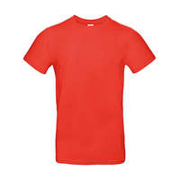 B and C Csomag akciós póló (minimum 3 db) Férfi rövid ujjú póló B&C #E190 T-Shirt -S, Naplemente sárga