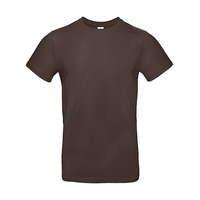 B and C Csomag akciós póló (minimum 3 db) Férfi rövid ujjú póló B&C #E190 T-Shirt -XL, Barna