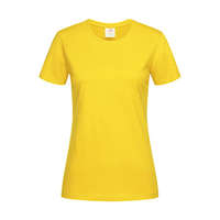 Stedman Női rövid ujjú póló Stedman Classic-T Fitted Women -L, Napraforgó sárga