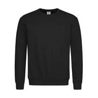 Stedman Férfi hosszú ujjú pulóver Stedman Unisex Sweatshirt Classic M, Opál fekete