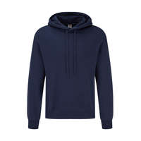 Fruit of the Loom Férfi kapucnis hosszú ujjú pulóver Fruit of the Loom Classic Hooded Basic Sweat XS, Sötétkék (navy)