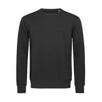 Stedman Férfi pulóver hosszú ujjú Stedman Active Sweatshirt - L, Opál fekete