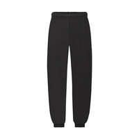 Fruit of the Loom Gyerek Tréningnadrág Hosszú Fruit of the Loom Classic Elasticated Cuff Jog Pants Kids - 164 (14-15), Fekete