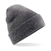 Beechfield Uniszex téli sapka Beechfield Original Cuffed Beanie Egy méret, Antik szürke