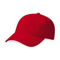 Beechfield Férfi sapka Beechfield Pro-Style Heavy Brushed Cotton Cap Egy méret, Piros