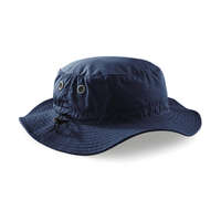 Beechfield Uniszex UV álló kalap, UPF 50+ horgász kalap, vadász, kertész kalap sapka Beechfield Cargo Bucket Hat - One Size, Sötétkék (navy)