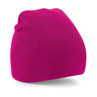 Beechfield Uniszex téli sapka Beechfield Original Pull-On Beanie Egy méret, Fuchsia