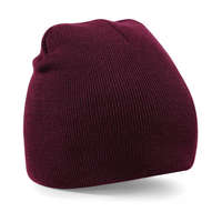 Beechfield Uniszex téli sapka Beechfield Original Pull-On Beanie Egy méret, Burgundi