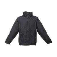 Regatta Uniszex Kabát Kapucnis Regatta Dover Jacket -XL, Fekete/Hamu