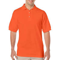 Gildan Uniszex Galléros póló Rövid ujjú Gildan DryBlend Adult Jersey Polo - M, Narancssárga