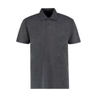 Kustom Kit Férfi rövid ujjú galléros póló Kustom Kit Men&#039;s Regular Fit Workforce Polo XS, Sötétszürke marl