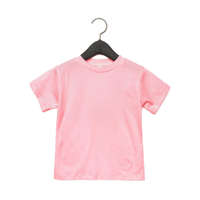 Bella Canvas Gyerek rövid ujjú póló Bella Canvas Toddler Jersey Short Sleeve Tee 2T, Rózsaszín