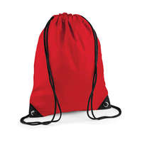 Bag Base Tornazsák tornatáska Hátizsák Bag Base Premium Gymsac - Egy méret, Piros