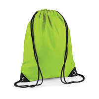 Bag Base Tornazsák tornatáska Hátizsák Bag Base Premium Gymsac - Egy méret, Lime zöld