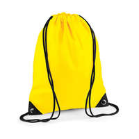 Bag Base Tornazsák tornatáska Hátizsák Bag Base Premium Gymsac - Egy méret, Sárga
