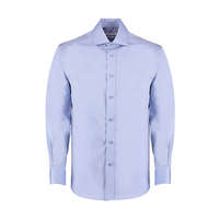 Kustom Kit Férfi hosszú ujjú Ing Kustom Kit Classic Fit Premium Cutaway Oxford Shirt M, Világos kék