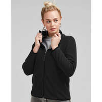 SG Női hosszú ujjú kabát SG Ladies&#039; Full Zip Microfleece L, Mély fekete