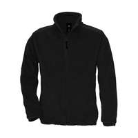 B and C Uniszex hosszú ujjú kabát B and C Icewalker+ Outdoor Full Zip Fleece XL, Fekete