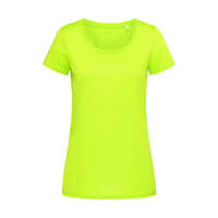 Stedman Női rövid ujjú póló Stedman Cotton Touch Women XL, Cyber sárga