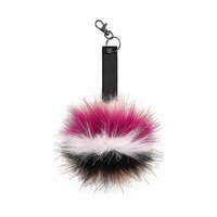 Beechfield Uniszex téli sapka Beechfield Fur Pop Pom Key Ring Egy méret, Koko