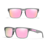 KDEAM KDEAM polarizált napszemüveg UV400 női uniszex szürke, rózsaszín lencse