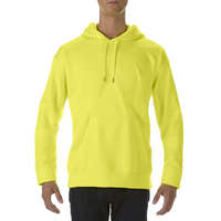 Gildan Uniszex kapucnis pulóver Gildan GI99500 perfomance Adult Tech Hooded Sweatshirt -3XL, Safety Green