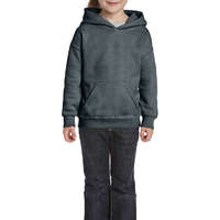 Gildan Gyerek kapucnis pulóver Gildan GIB18500 Heavy Blend Youth Hooded Sweatshirt -L, Dark Heather