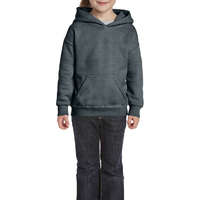 Gildan Gyerek kapucnis pulóver Gildan GIB18500 Heavy Blend Youth Hooded Sweatshirt -XL, Dark Heather