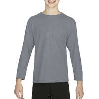 Gildan Gyerek póló Gildan GIB42400 performance Youth Long Sleeve T-Shirt -XS, Sport Grey